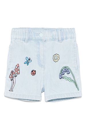 Pantaloncini in denim ricamati STELLA McCARTNEY KIDS | TW6009Z0522600